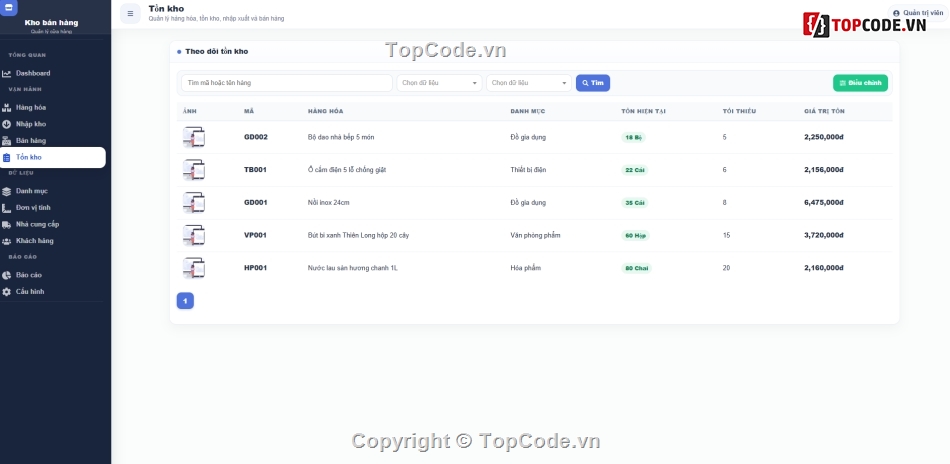 Website bán hàng,Website quản lý,quản lý bán hàng